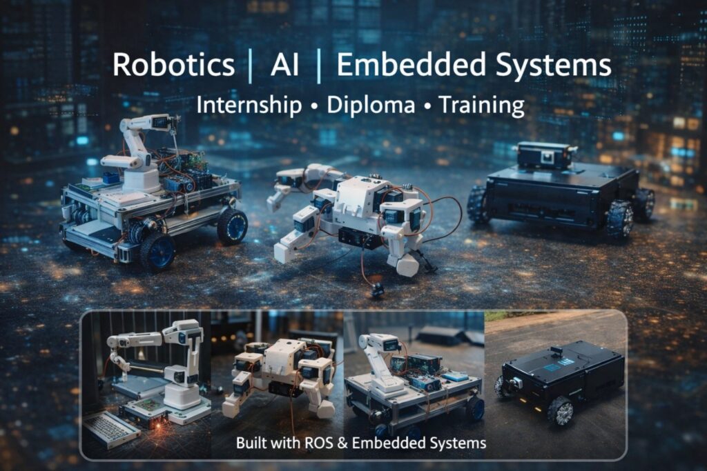 Internship, Diploma, and Training in Robotics, AI/ML, and Embedded Systems | Evolve Robot Lab
